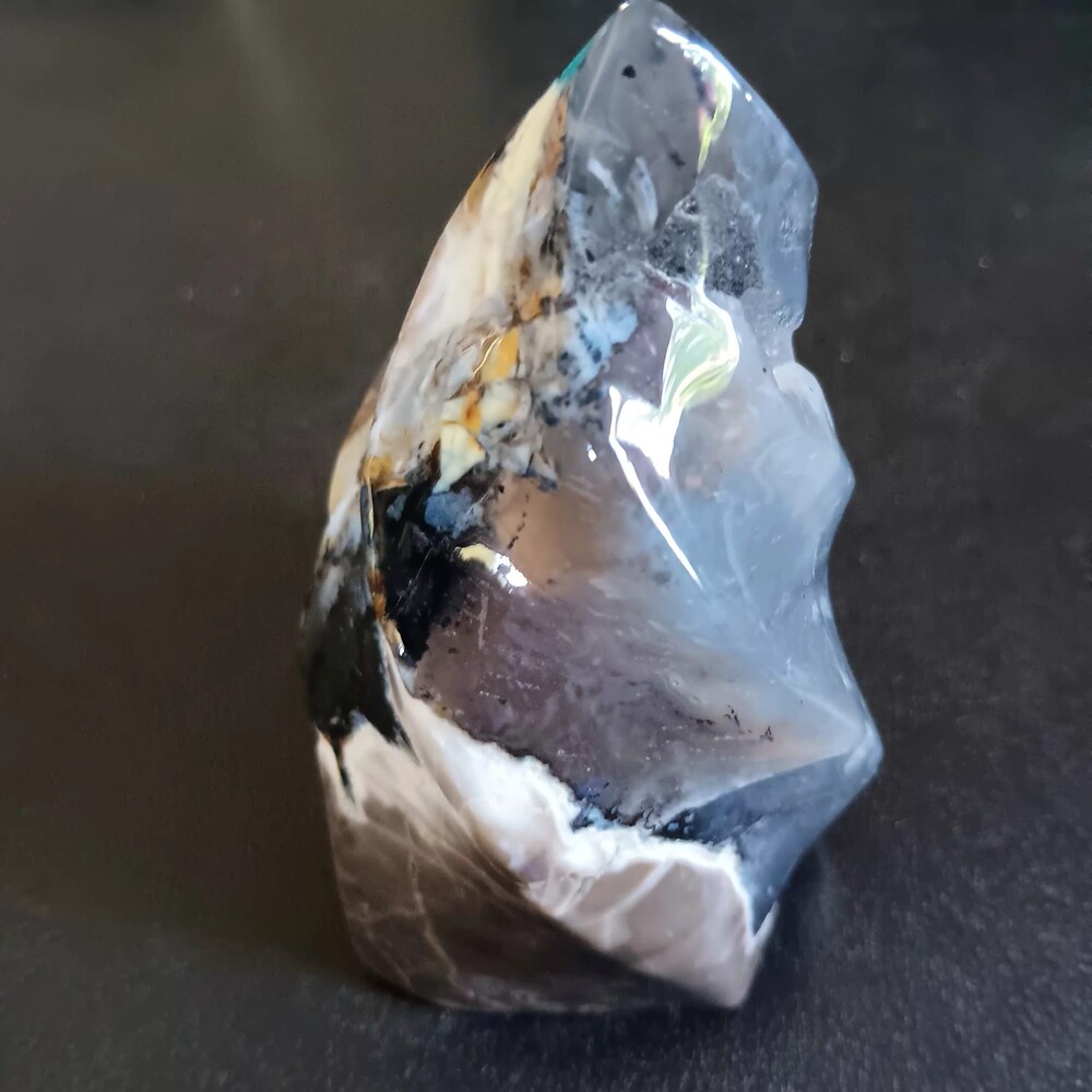 Volcano Agate Flame